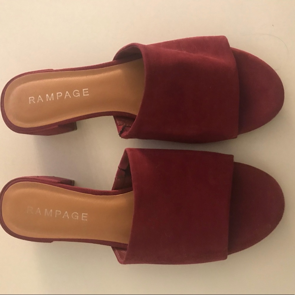 Rampage Slide Mules